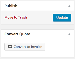 Sliced Invoices - Convert quote to invoice