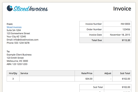 Sliced Invoices A WordPress Invoice Plugin