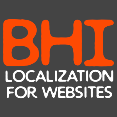 BHI Localization for Websites